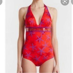 NWT La Perla 32C Summer Energy Starfish one piece swim suit